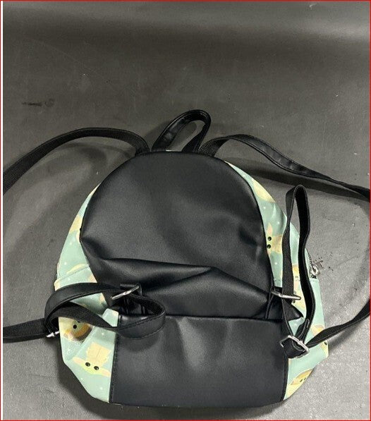 Star Wars Grogu Mini Backpack Faux Leather Mint Green Bioworld
