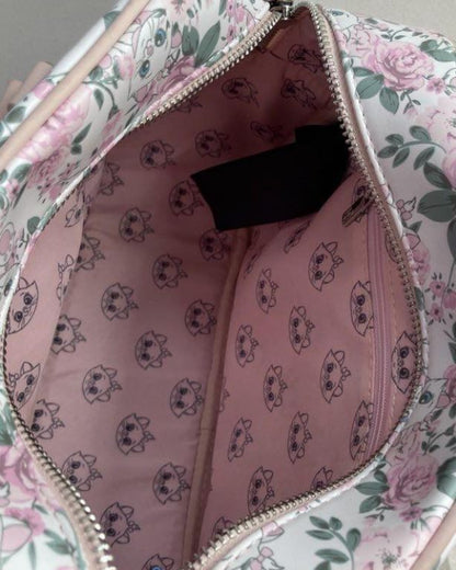 Loungefly Disney The Aristocats Marie Floral Pink Satchel Crossbody NWOT