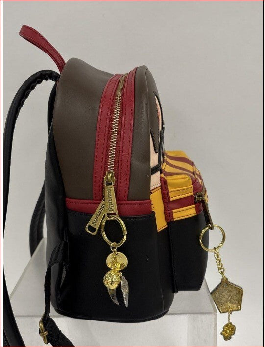 Loungefly Harry Potter Gryffindor Mini Backpack Scarf NWOT