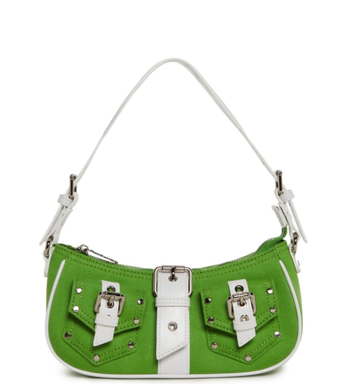 Delia’s by Dolls Kill Valencia Green Y2K Buckle Mini Shoulder Bag NWT