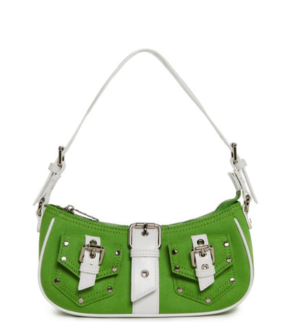 Delia’s by Dolls Kill Valencia Green Y2K Buckle Mini Shoulder Bag NWT