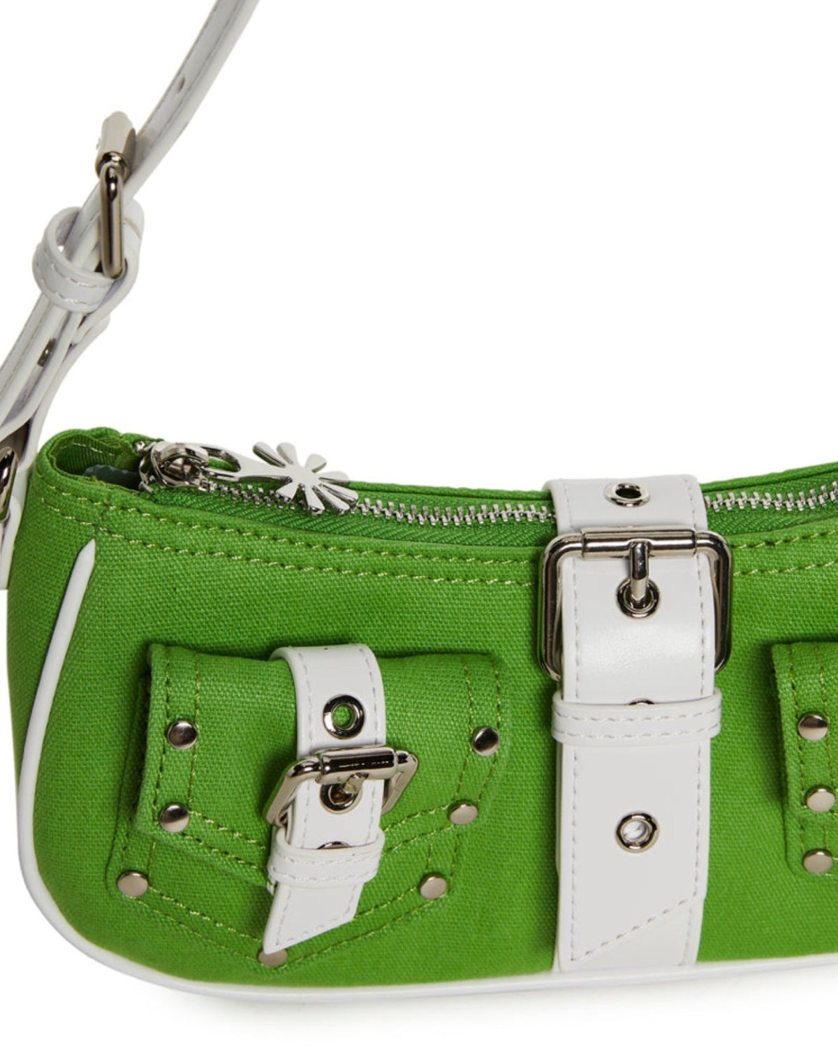Delia’s by Dolls Kill Valencia Green Y2K Buckle Mini Shoulder Bag NWT