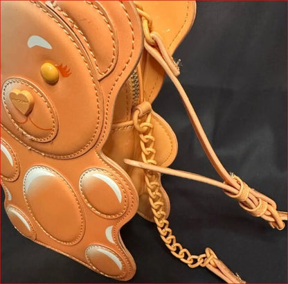Betsey Johnson Kitsch XO Candy Gummy Bear Orange Crossbody Novelty Purse