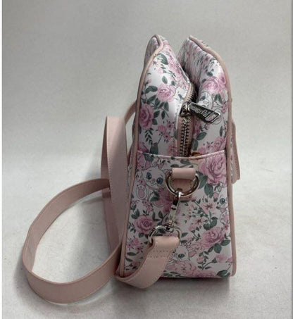 Loungefly Disney The Aristocats Marie Floral Pink Satchel Crossbody NWOT