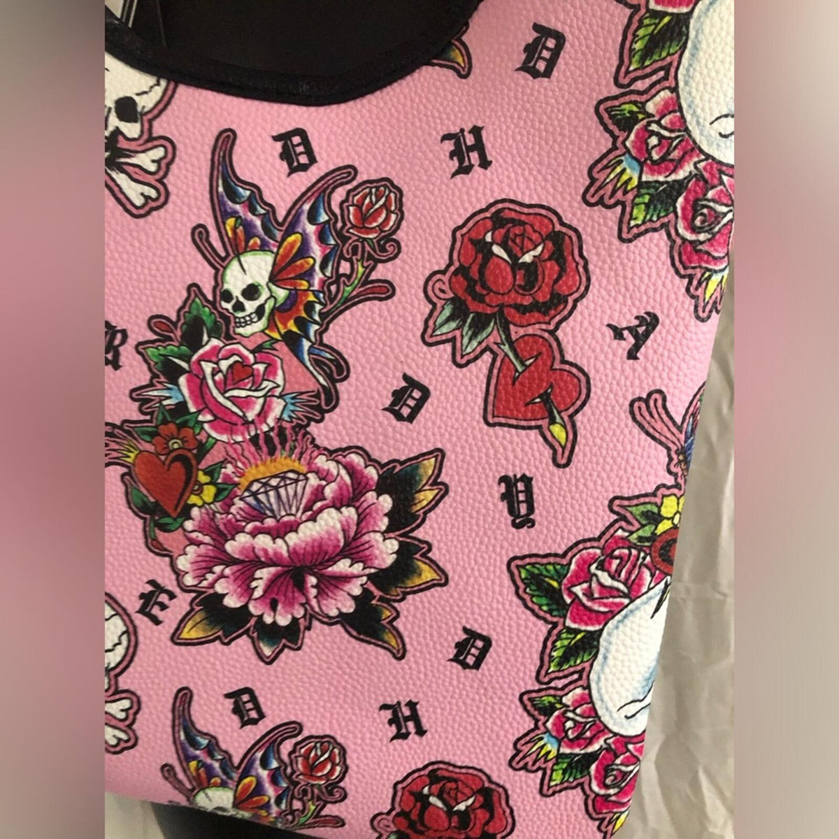 Ed Hardy Tattoo Tote Bag NWT