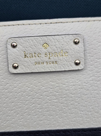 Kate Spade New York Grove Street Tellie Embossed Leather Wallet Black/Cement 067