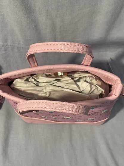 NEW Sanrio Hello Kitty Pink Mini Purse Crossbody Bag Mini Tote Hello Kitty Bear