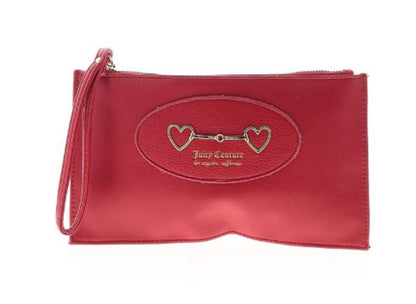 Juicy Couture Red Wristlet Clutch Zip Pouch