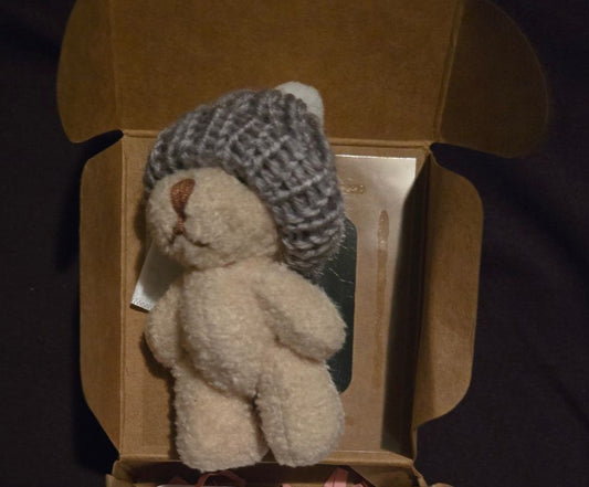 My Little Worry Bear Plush Gift Box Comfort Token