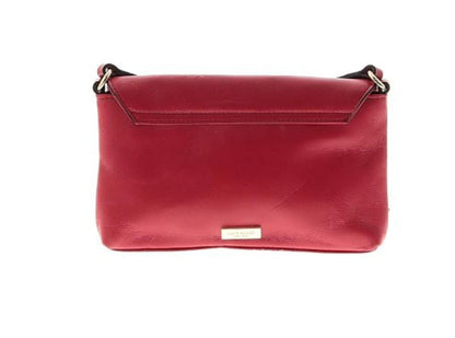 Kate Spade Montrose Avenue Aster Red Leather Bow Crossbody Bag Purse