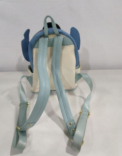 Disney Stitch Character as Elvis Mini Backpack Blue Cream Loungefly